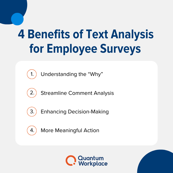 4 Benefits of Text Analysis for Employee Surveys 