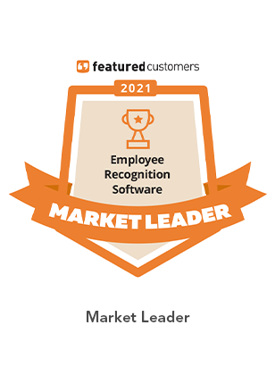 2021 Market leader for Employee recognition software