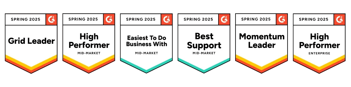 G2 Badges - Web Image - Spring 2025