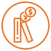 Books and money icon