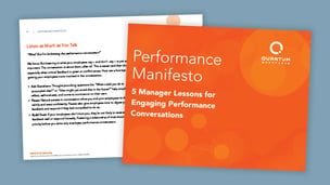 Performance Manifesto: 5 Manager Lessons for Engaging Employee Conversations