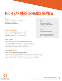 mid-year performance review