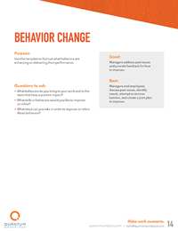 behavior change