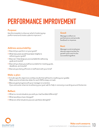 performance improvement