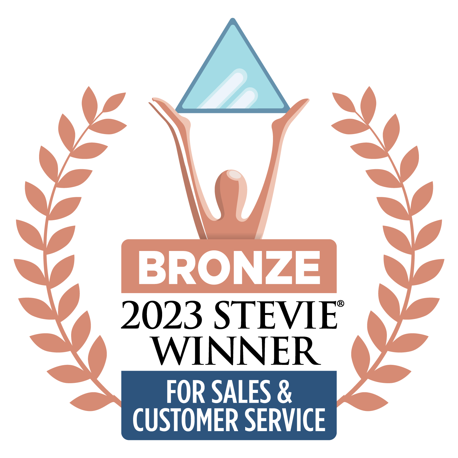 Bronze 2023 Stevie Winner for Sales & Customer Service