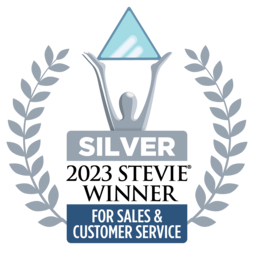 Silver 2023 Stevie Winner for Sales & Customer Service