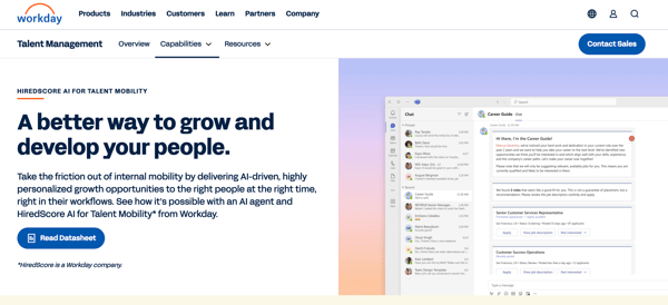 Workday employee development software