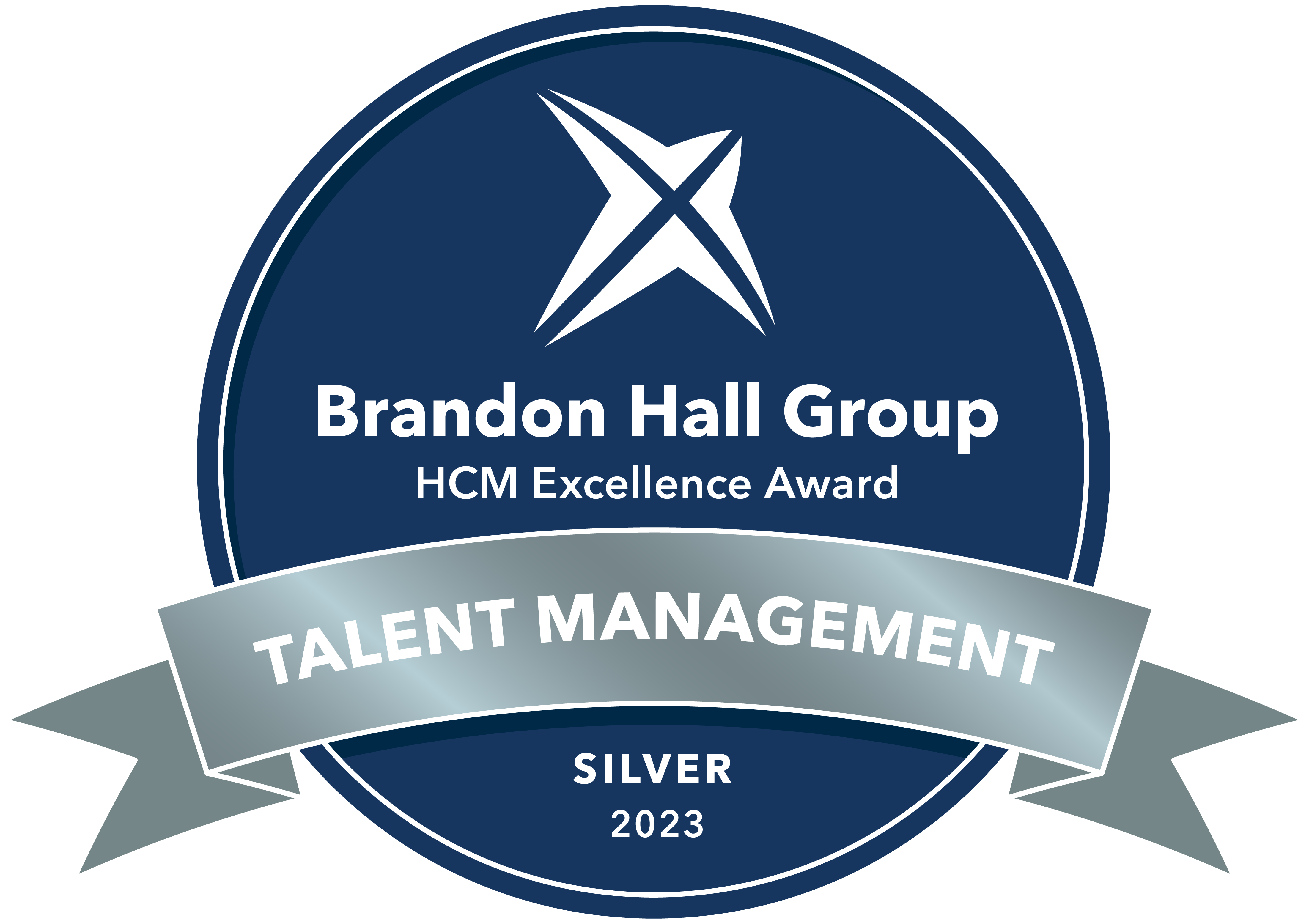 2023 Brandon Hall HCM Excellence Silver Award for Talent Management