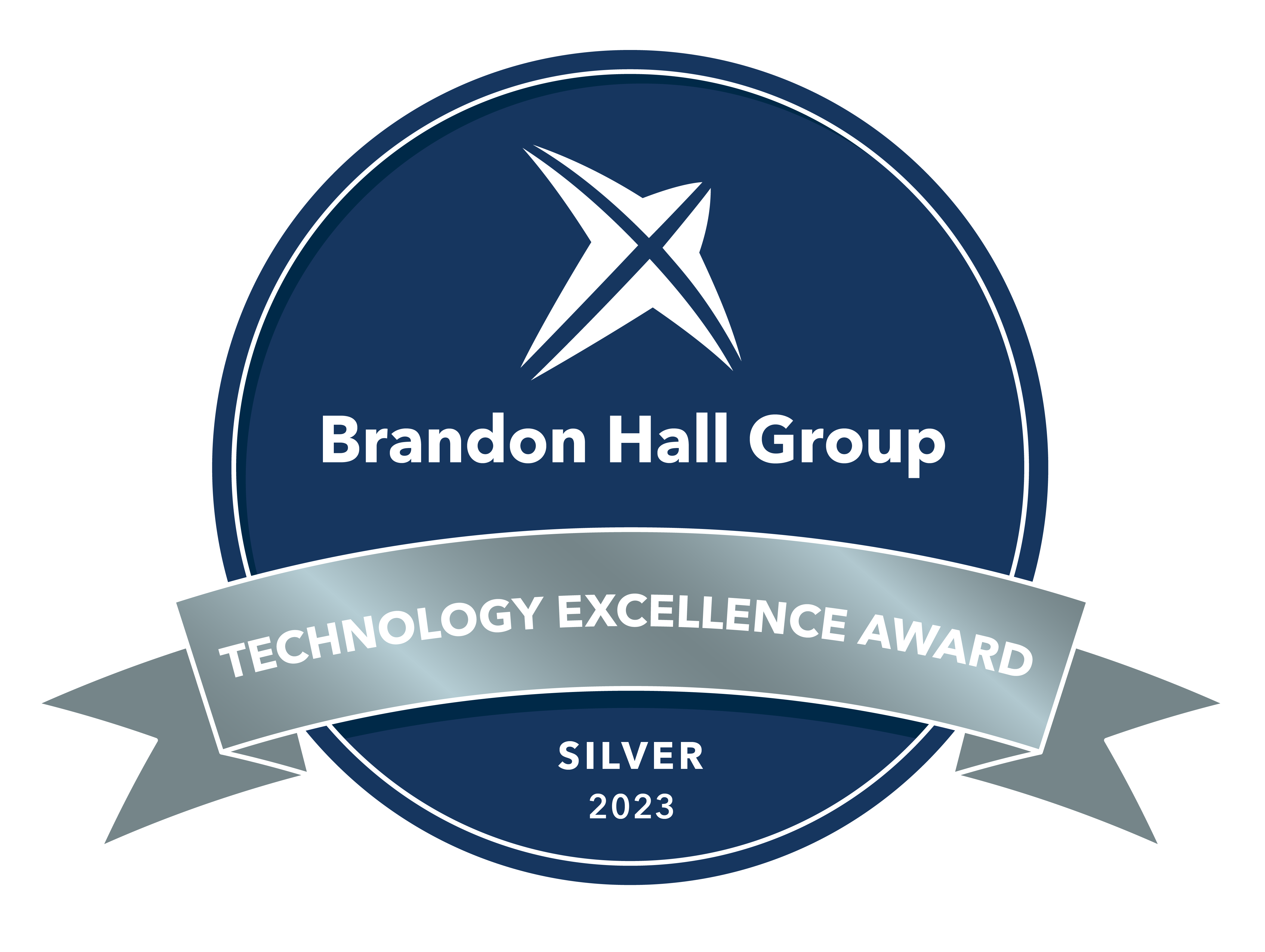 Brandon Hall Group Technology Excellence Award 2023 Silver
