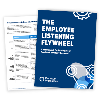 The Employee Listening Flywheel eBook cover