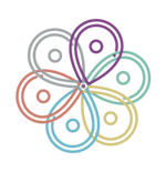 A colorful circle design with circles

Description automatically generated with medium confidence