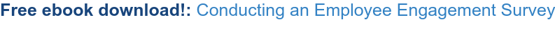 Free ebook download!: Conducting an Employee Engagement Survey