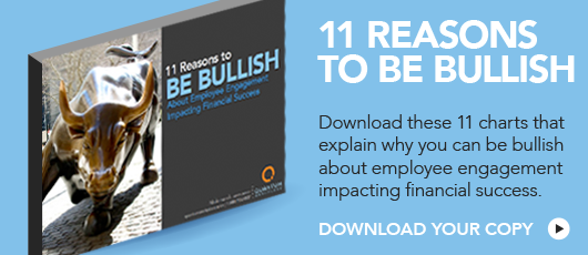 Free ebook! 11 Reasons to Be Bullish About Employee Engagement Impacting Financial Success