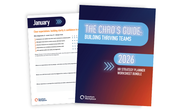 2026 HR Strategy Planner Worksheets