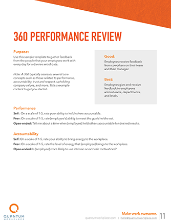 360 performance review