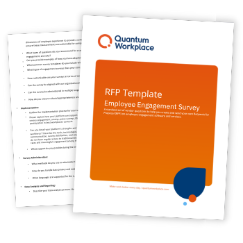 Employee Engagement Survey RFP Template