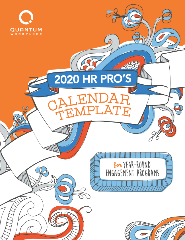 The HR Pro's Calendar Template for Year-Round Engagement Programs