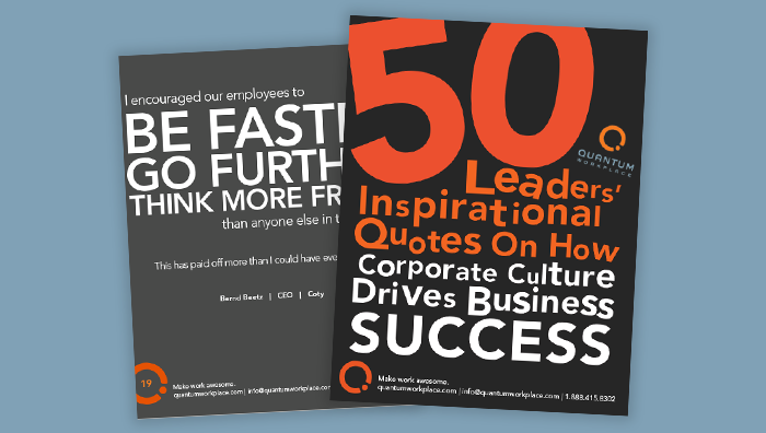 50 Leaders' Inspirational Quotes on Employee Engagement and Workplace Culture