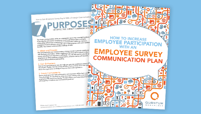 How to Increase Employee Participation With a Employee Survey Communication Plan