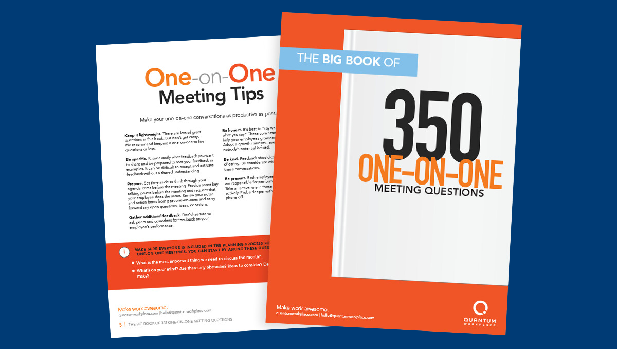 A Simple and Effective One on One Meeting Template and Agenda